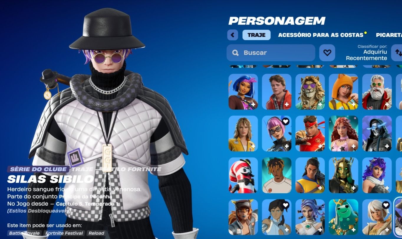 Conta de Fortnite com 96 Skins | Prodigy | Promoção!
