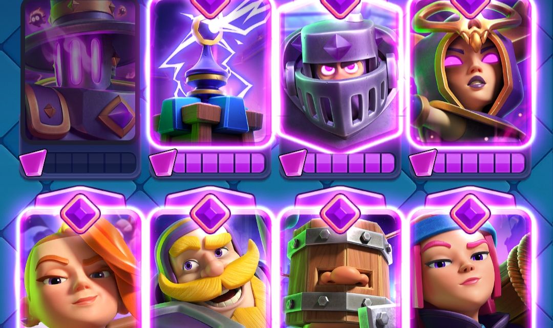 Conta de clash Royale gemada no preço/ com vários itens raros