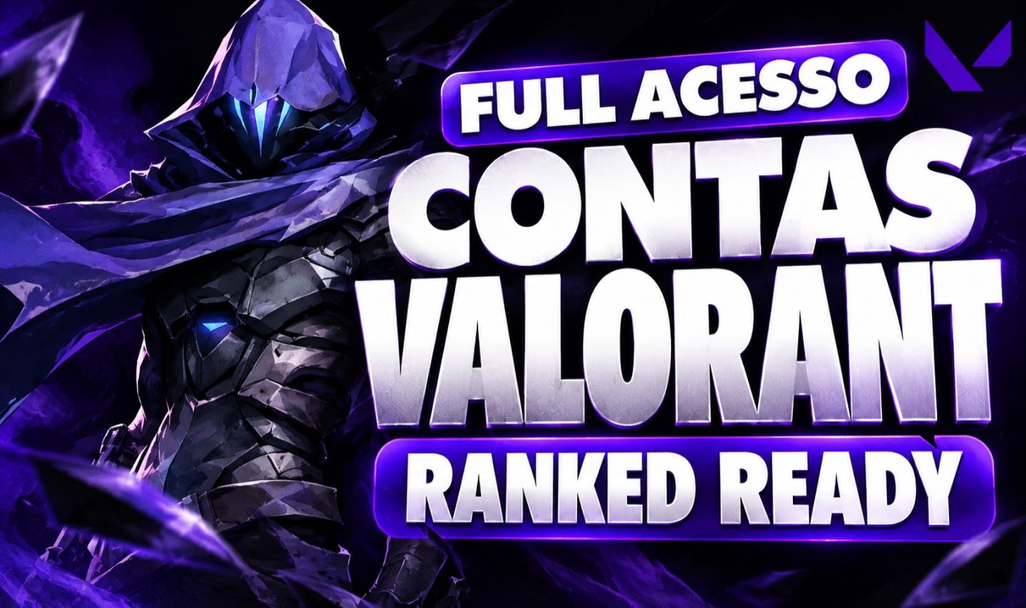 CONTAS SMURF VALORANT FULL ( COMP LIBERADO ) COM AGENTES LIBERADOS RANKED READY