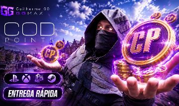 COD POINTS | WARZONE E BO7 | PARA QUALQUER PLATAFORMA | VIA GIFT KEY |