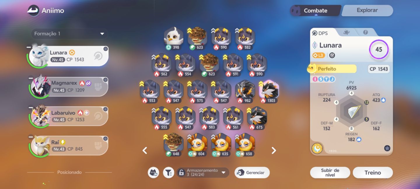 Conta de aniimo com 2 primas