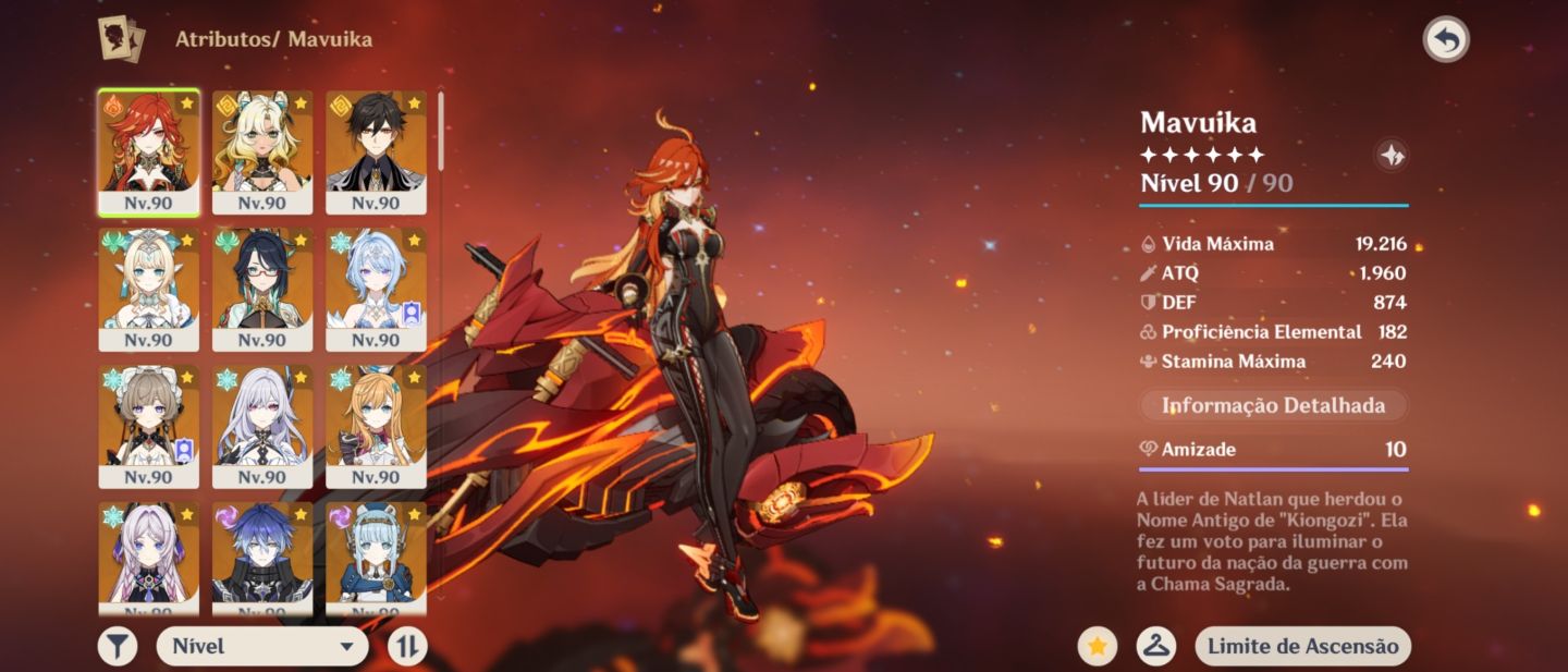 Mavuika C3+Biss, conta end game, 38 T5+aloy