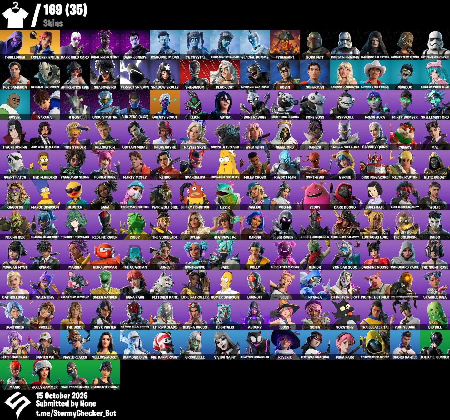 CONTA FORTNITE 169 SKINS | PODE MUDAR E-MAIL