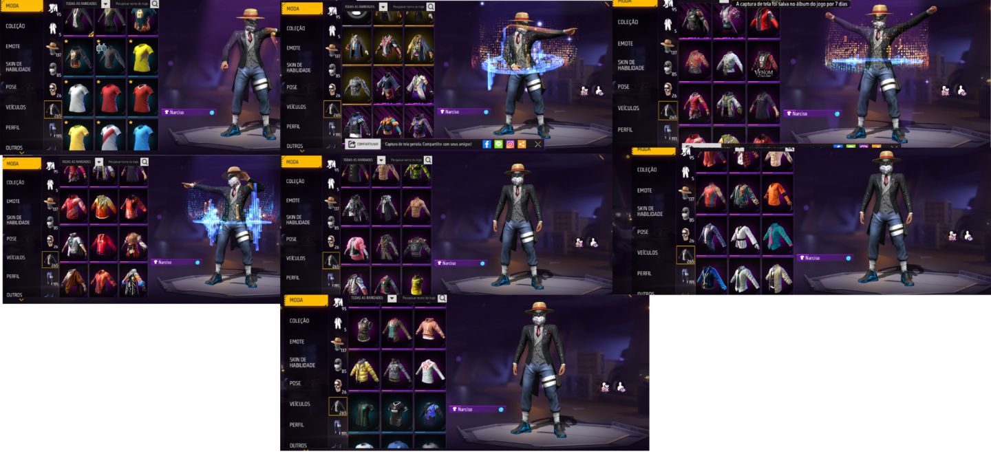 Conta free fire, login pelo o google, login do facebok perdido,3 armas evolutiva