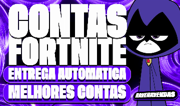 CONTAS FORTNITE RARAS COM VÁRIAS SKINS!!! (SEM RISCO DE RECUPERAÇÃO)
