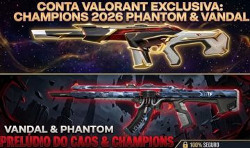 Imortal 1 | Nível 367 | Full Agentes | Pacote Champions 2026 Completo | Faca RGX