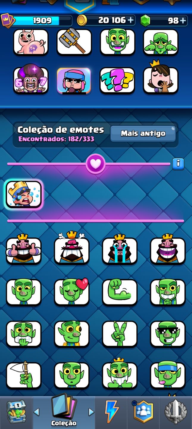 CONTA CLASH ROYLE UPADA! PREÇO A BAIXO PRA SAIR HJ!