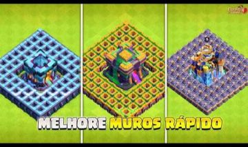 MELHORIA DE MUROS(CLASH OF CLANS)
