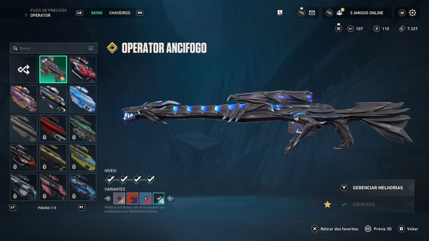CONTA RARA VALORANT | VANDAL ARCANE, PHANTOM PRIMORDIUM, CHRONOVOID E MAIS