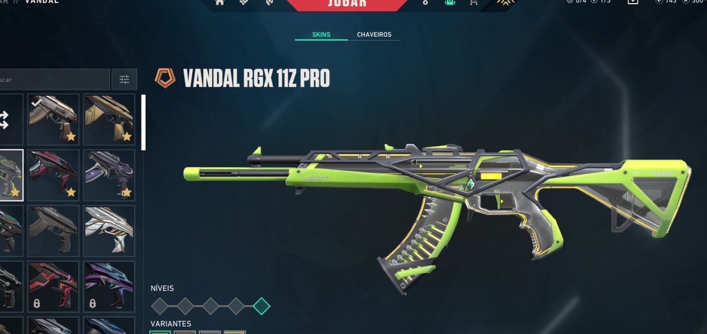 CONTA VALORANT - SKINS VARIADA, EX ASCENDENTE 2