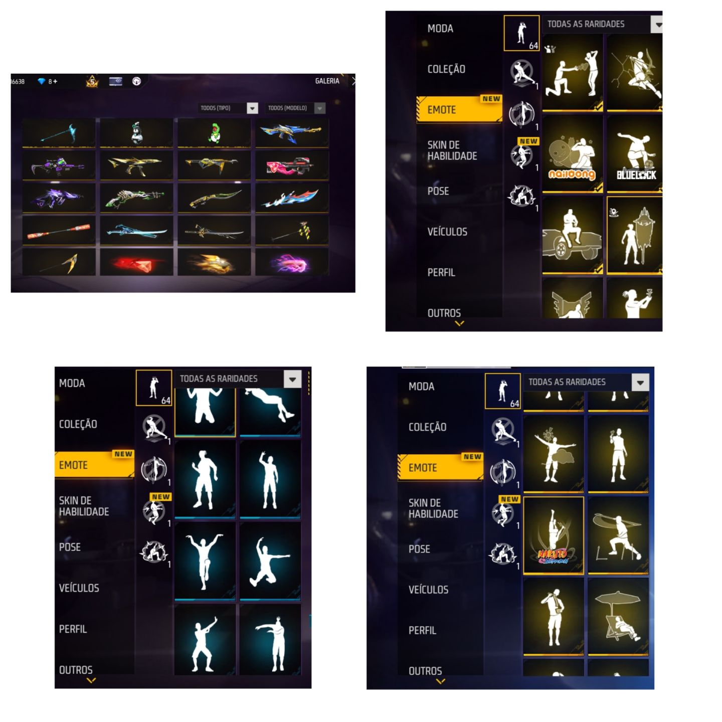 Conta Free Fire Antiga (Valor a Negociar)