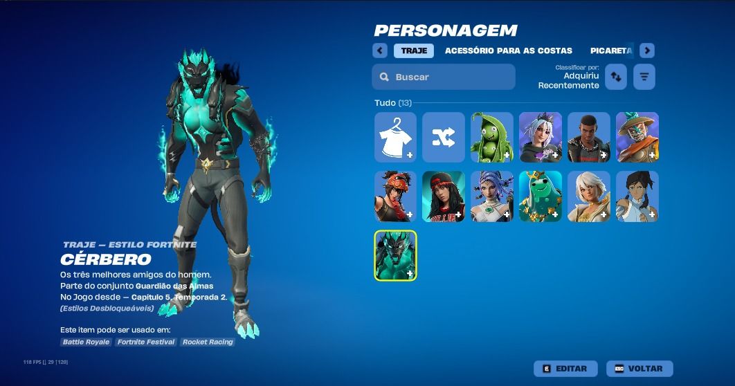 Conta de Fortnite Billie Elish