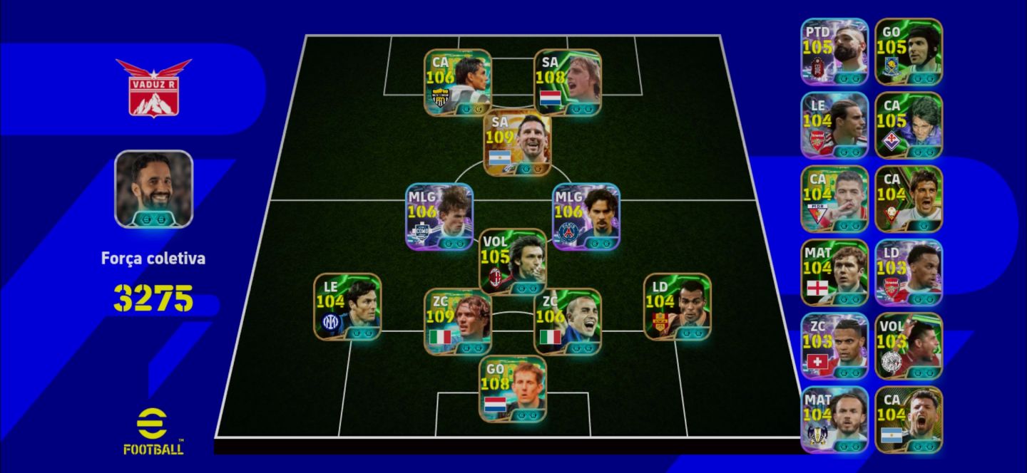 CONTA TOP 3275++ MESSI/ CRUYFF/ MALDINI/ PIRLO E+++