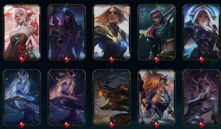 CONTA RIOT VALORANT GOLD e LOL nv. 170 - + SKINS