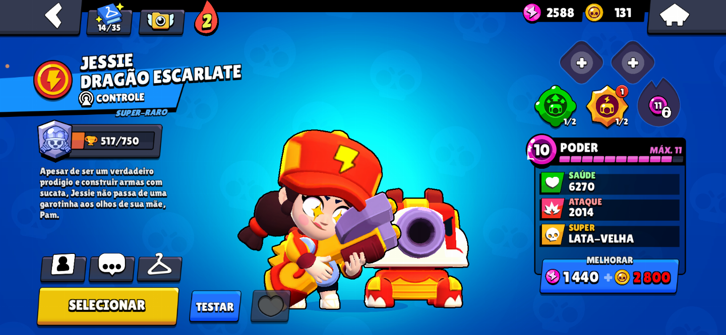 Brawl Stars 31K Troféus | Grande Quantidade de Recursos