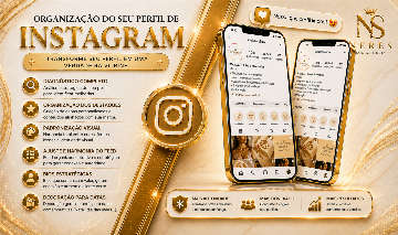 Organização de Perfil Instagram | Estética, Destaques, Banner, Feed, Capas, Pro.