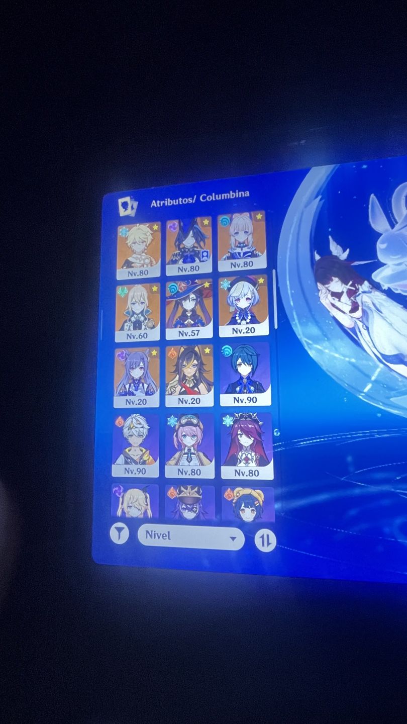 CONTA GENSHIN CONSTELAÇÃO 2