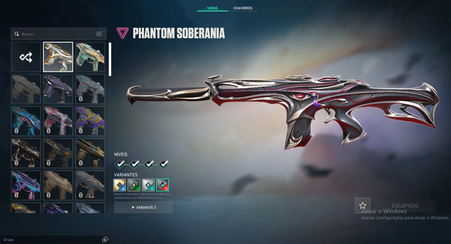 CONTA DE VALORANT FULL ACESSO PERMANENTE MUITO GEMADA COM MUITAS SKINS BORAAAA