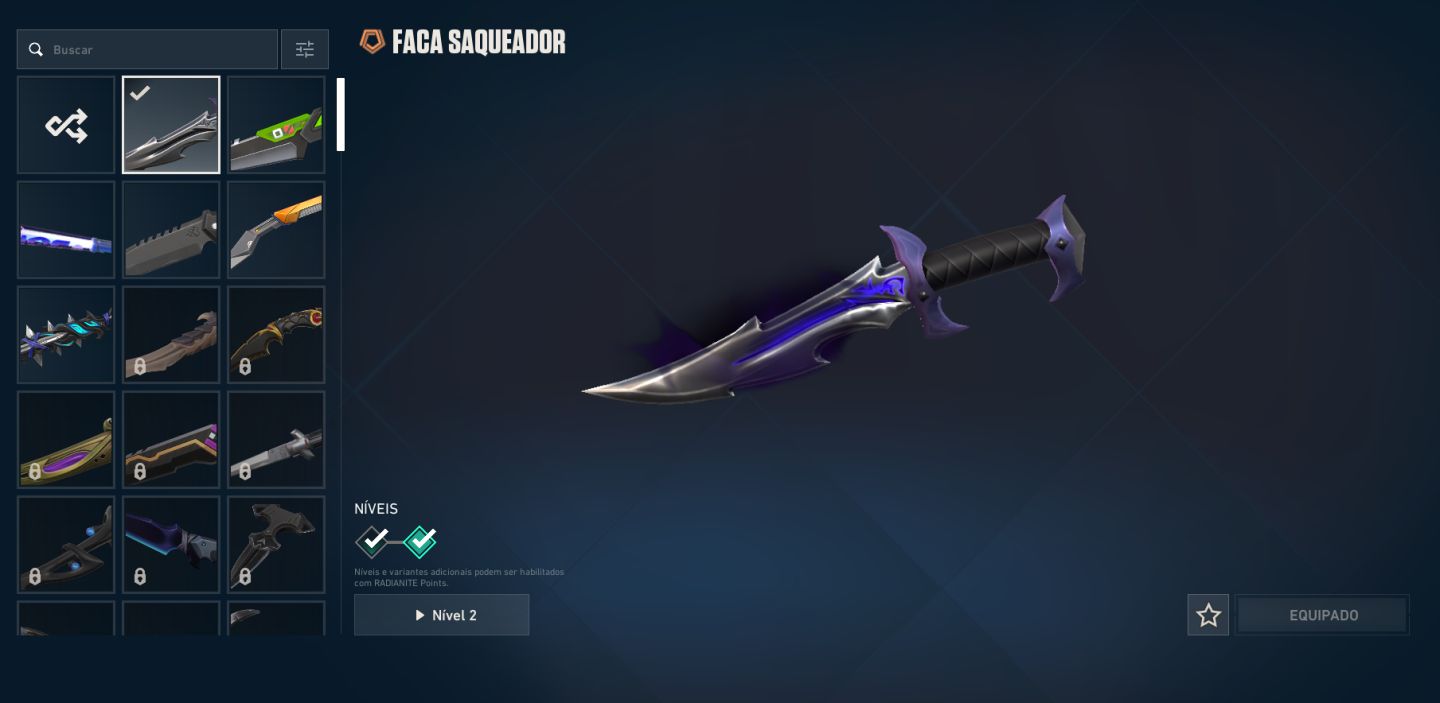 Conta VALORANT UNICO DONO DESDE A CRIACAO. R$1521,70 em skins - FULL TRANSFER