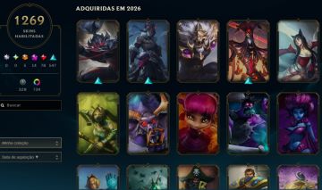 CONTA RIOT LOL + VALORANT | 1269 SKINS LOL | 10 FACAS | 13 VANDAL/ 10 PHANTOM