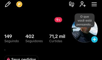 CONTA TIKTOK COM 400 SEGUIDORES E 70 MIL CURTIDAS!!!