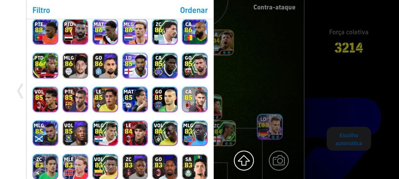 CONTA EFOOTBALL RARA! MESSI 110 + MUSIALA + FERRAN TORRES BUGADO E++++!