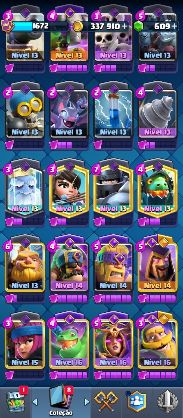 Conta Supercell Clash of clans e Clash royale
