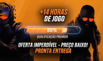 Conta CS2 | Premier 80% Concluído | +14 Horas | FA ACEITO OFERTAS!!!
