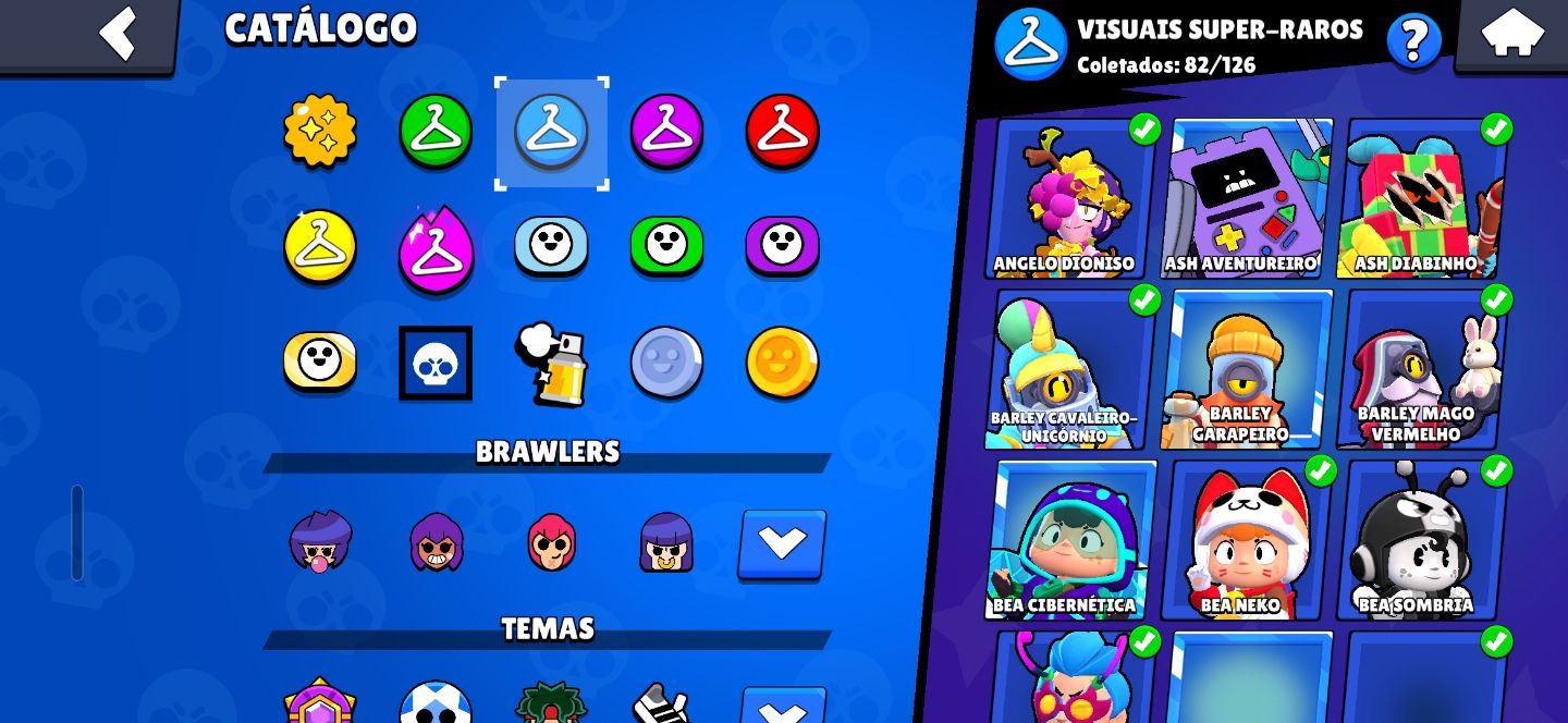 CONTA OG GEMADA COM CORVO DRAGAO BRAWL STARS | 64K | SAZONAIS + PASSES +106/107
