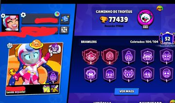 Conta de braw star muito boa pra quem busca se divertir ou fazer push