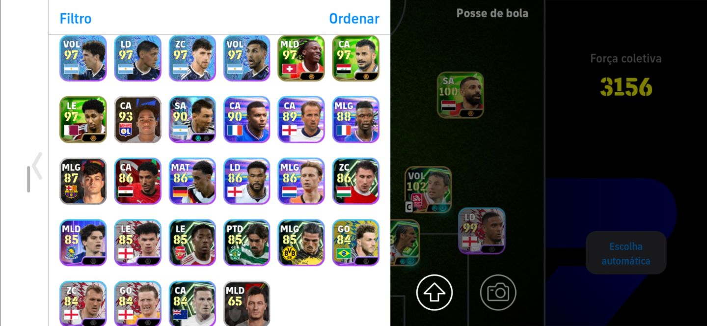 CONTA EFOTBALL COM HARRY KANE 105, AGUERO 104 BLITZ CULLER E MUITO MAIS