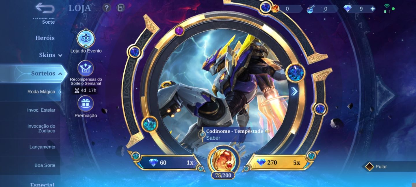 CONTA MOBILE LEGENDS 96 HERÓIS | 238 SKINS | COLECIONADOR RENOMADO III