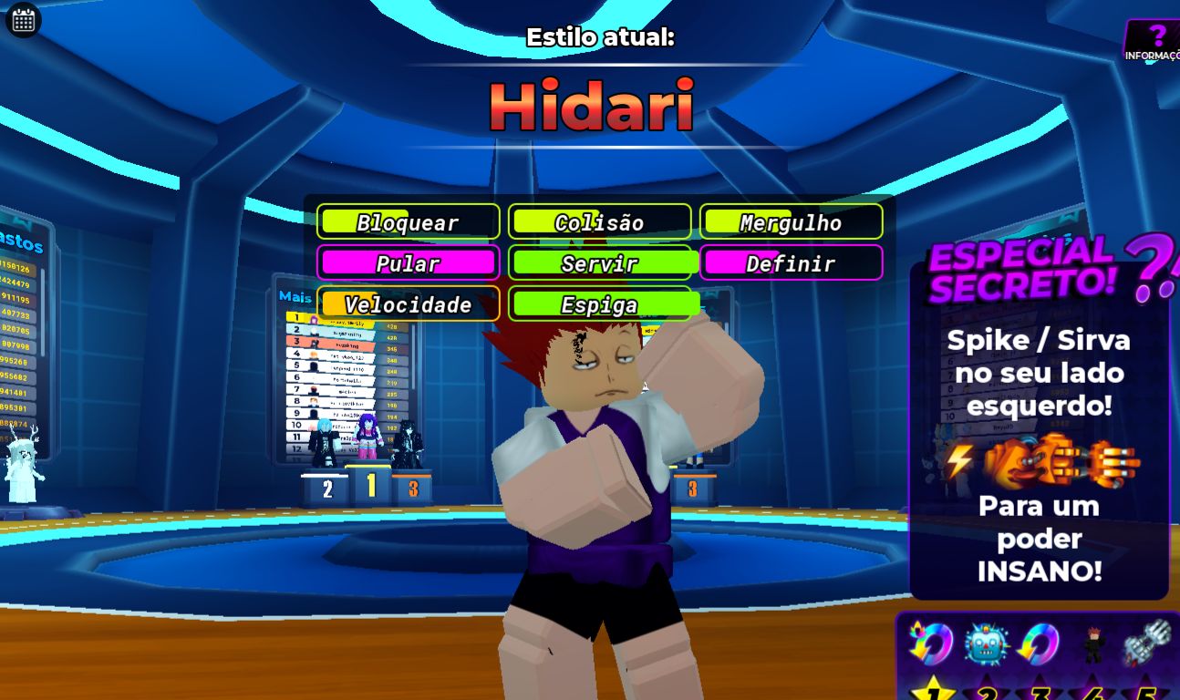 Conta recheado Voleibol legends ( pra sair rapido )