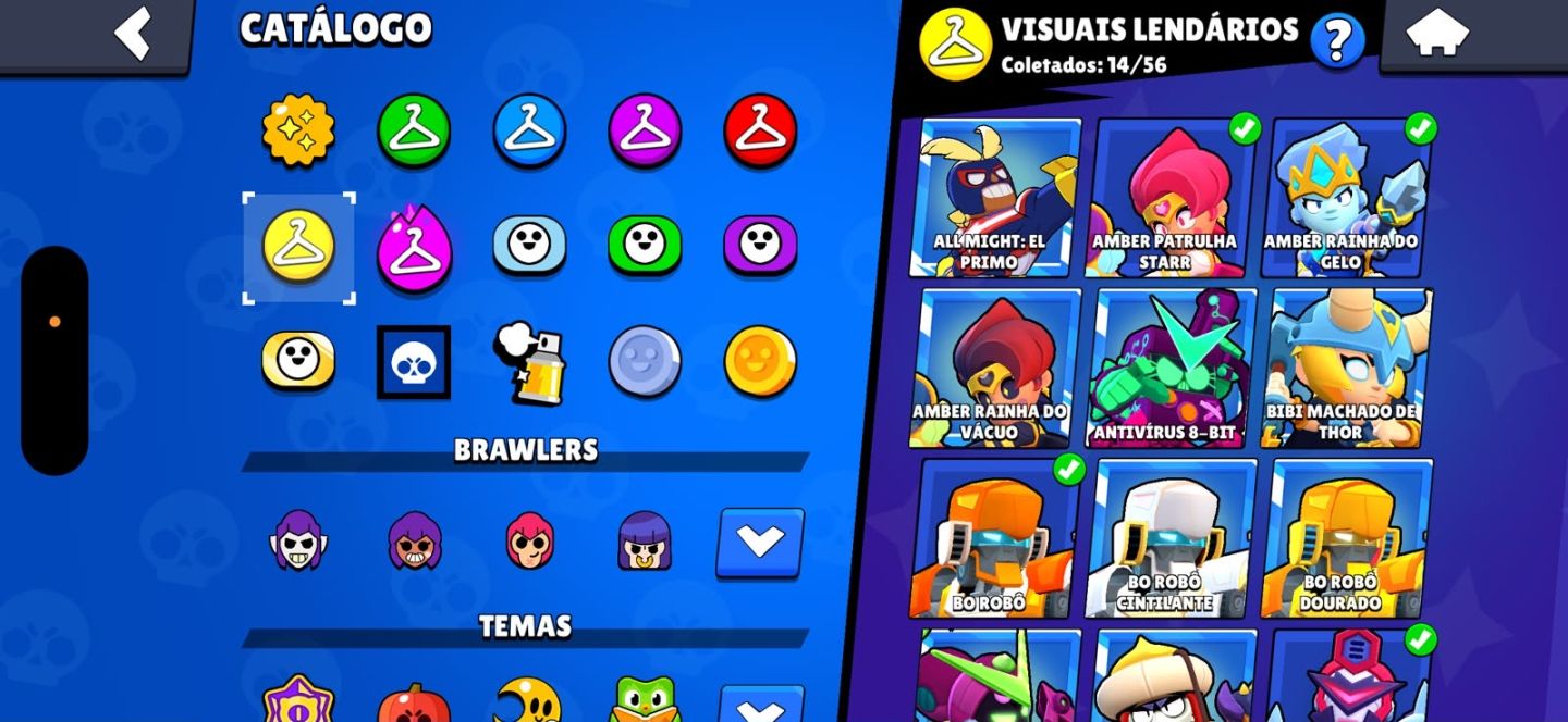 CONTA DE BRAWL STARS COMPLETINHA