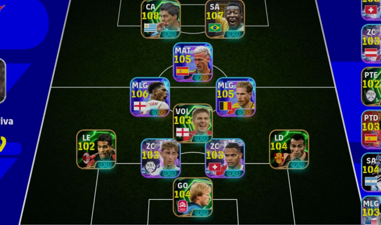 CONTA TOP 3230++ PELÉ/ SUAREZ/ BELLINGHAN E+++