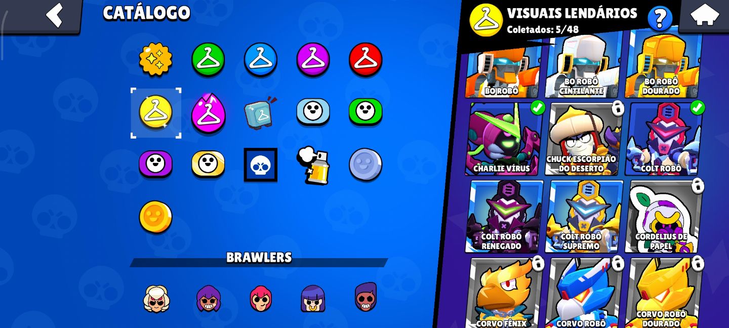 CONTA BRAWL STARS | 8K TROFÉUS