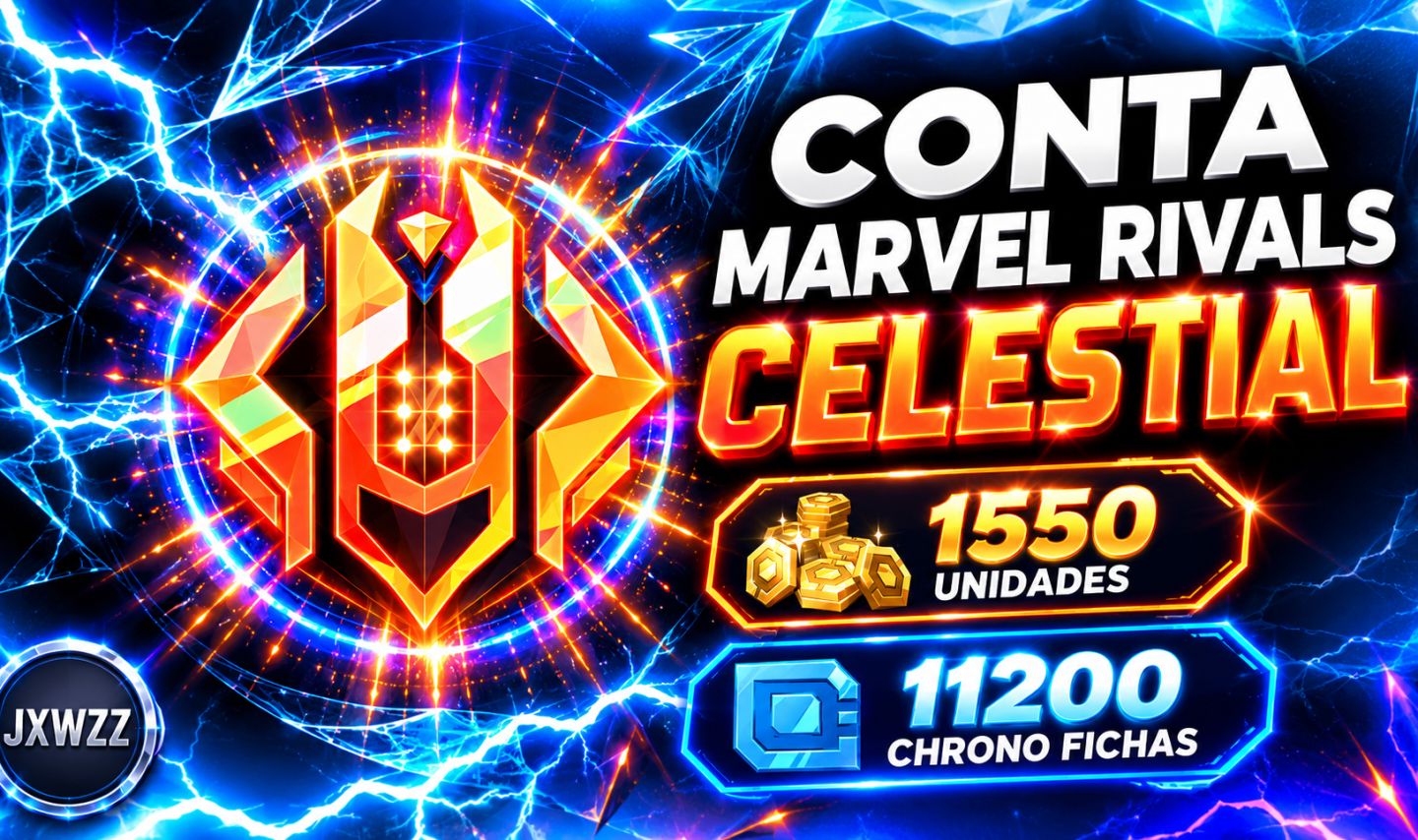 CONTA MARVEL RIVALS - PC STEAM | CELESTIAL + 1550 UNIDADES (FULL ACESSO!!!)