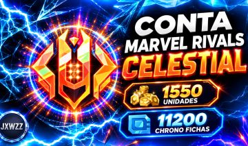 CONTA MARVEL RIVALS - PC STEAM | CELESTIAL + 1550 UNIDADES (FULL ACESSO!!!)
