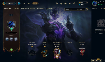 550 SKINS | ICONE KAYN AZUL E VERMELHO | 100% SEGURA | LEVEL 357 | FULL ACESSO