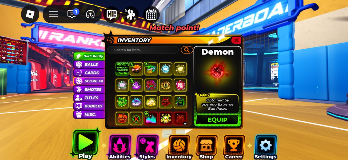 CONTA HAIKYUU LEGENDS | LVL 356 | 540K+