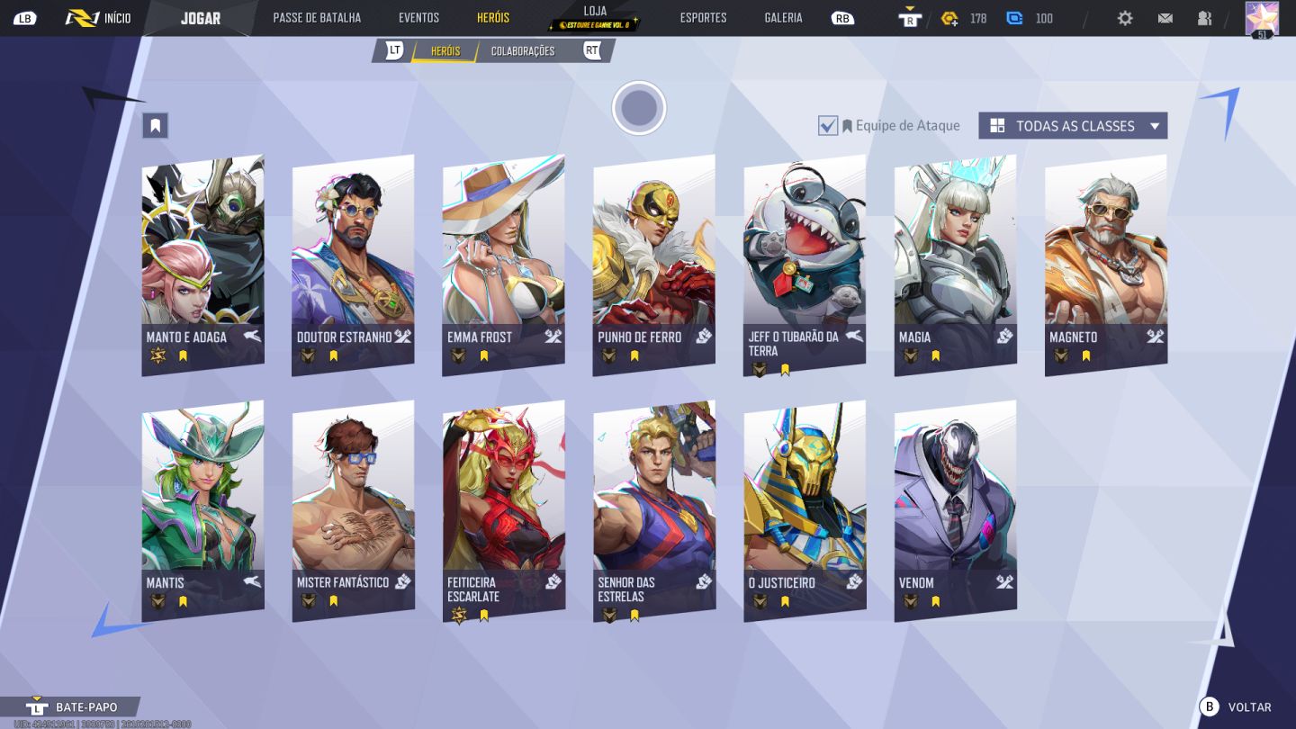 Conta Marvel Rivals Steam 2 Skins Lendárias da Feiticeira | incluindo a de verão