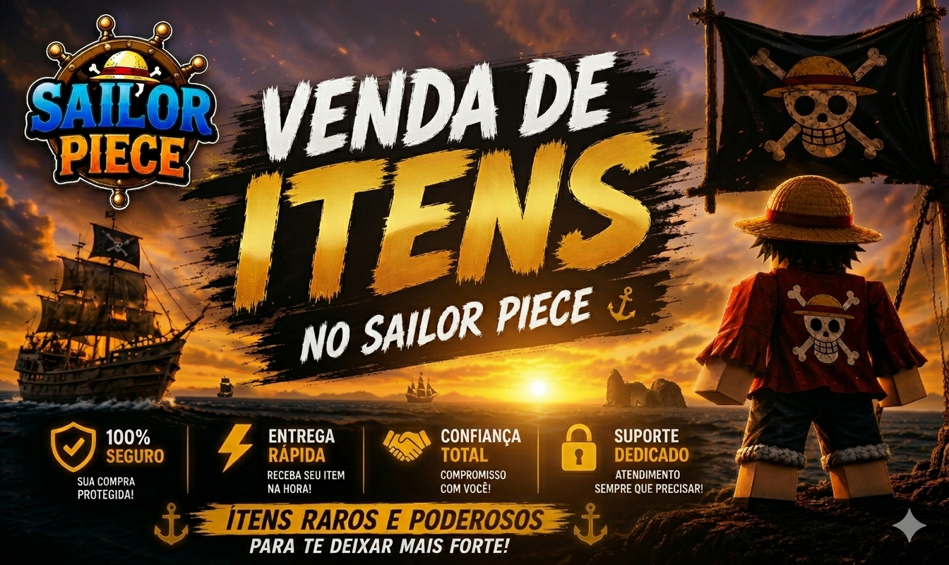 VENDA DE ITENS SAILOR PIECE/SET GAROU/SET DIO/ SET KOKUSHIBOU/SET ICE QUEEN/