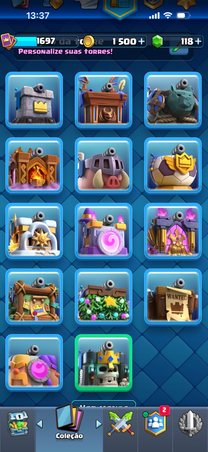 Conta muito boa de Clash Royale