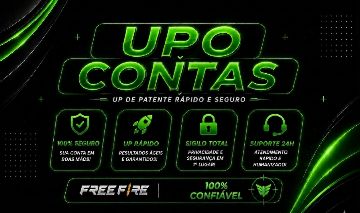 UPO CONTAS FREE FIRE BR RANK E CS RANK