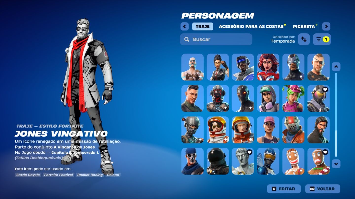 CONTA FORTNITE OG | MAKO C1S1 | PACOTE FUNDADOR STW | C1S3 - C1S7 COMPLETOS