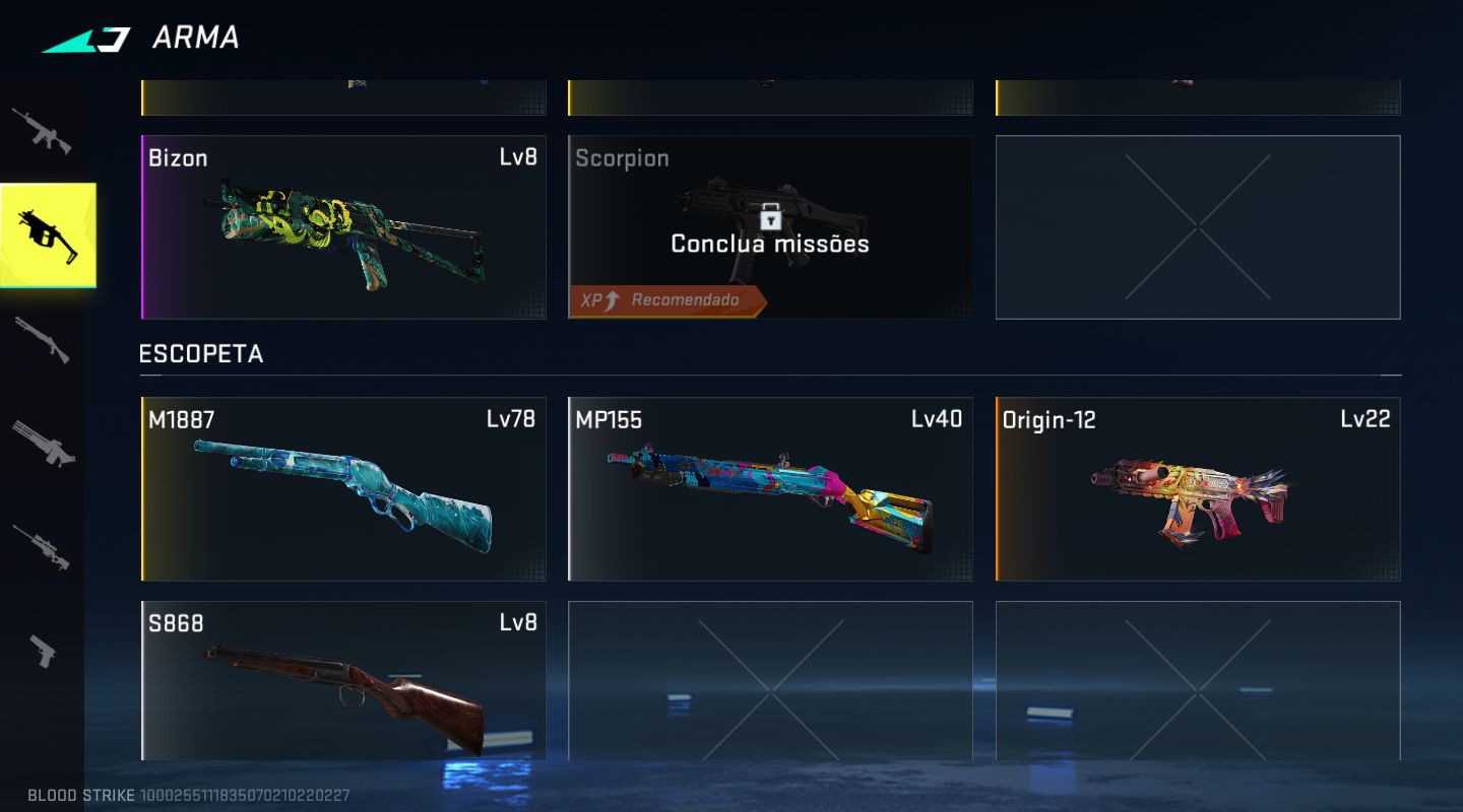 CONTA BLOOD STRIKE TOPZERA PRA COMEÇAR