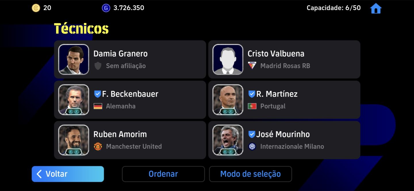 Conta full épico efootball