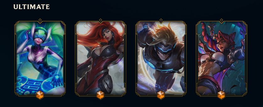 CONTA LEAGUE OF LEGENDS LEVEL 594 ESMERALDA IV 318 SKINS