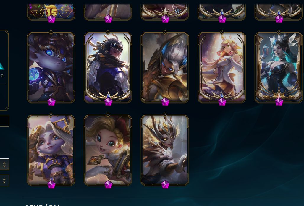 [ VENDA DE CONTA de LOL ] com mais de 300 skins !!!