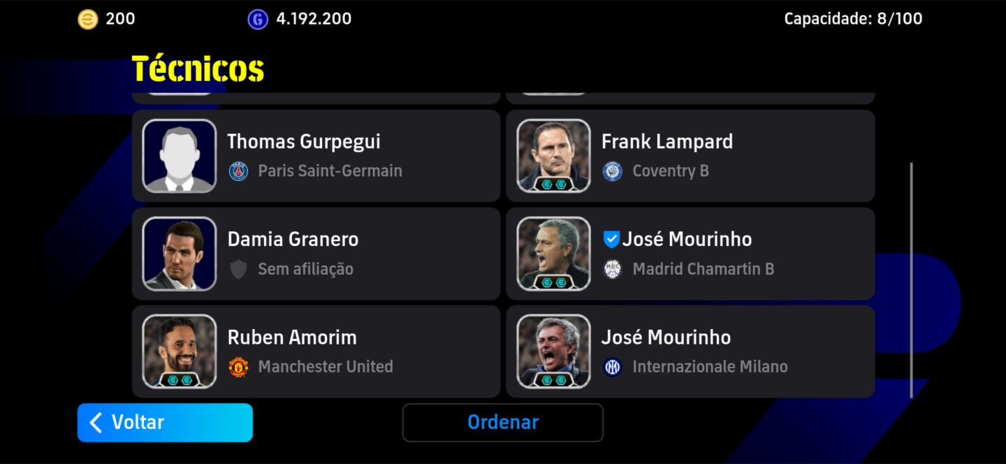 Conta Efootball ( 3190 de força)